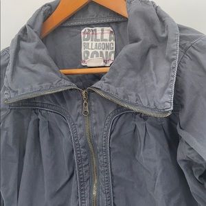 Billabong Ruched Collar Spring Bonner Jacket